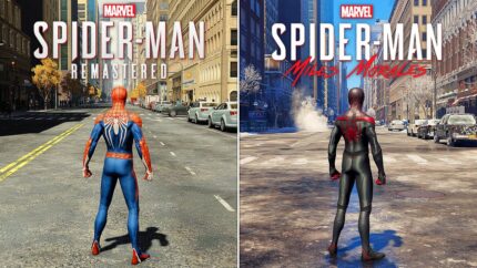 Spider-Man Miles Morales and Spider-Man Remastered